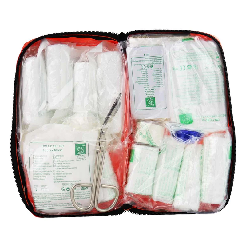 Trousse de premiers soins avec embout buccal