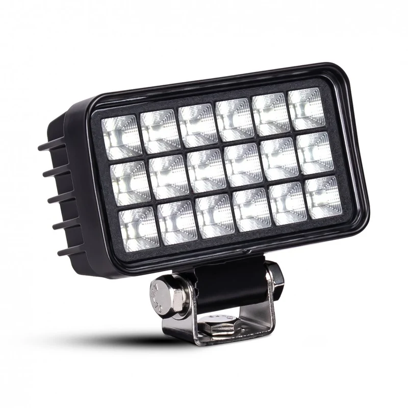 Lampe de travail LED compacte avec interrupteur / Faisceau large de 2000 lumens