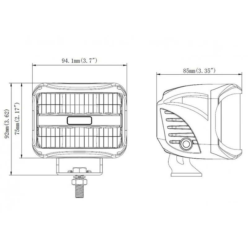 Lampe de travail LED Side Shooter