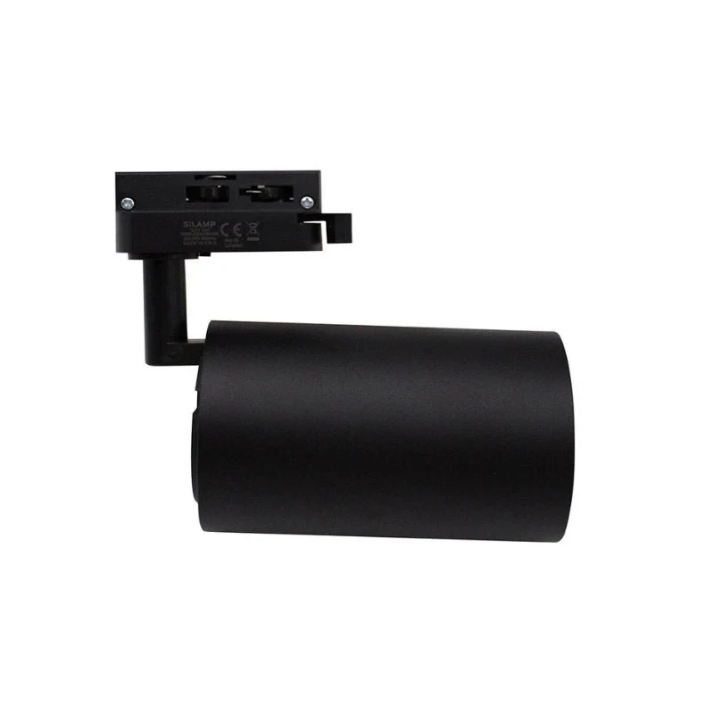 Spot LED sur Rail CCT Monophasé 30W 60° Noir - 3000K/4000K/6500K