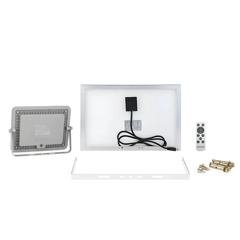 Projecteur Solaire LED 10W IP65 CCT - 3000K/4000K/6500K