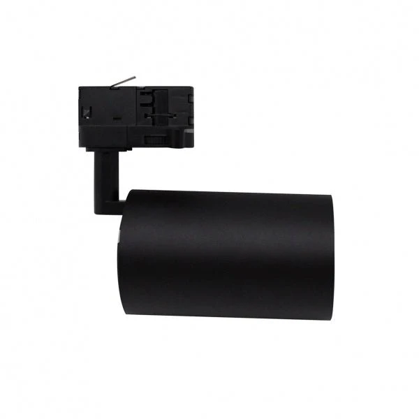 Spot LED sur Rail Triphasé CCT 30W 60° Noir - 3000K/4000K/6500K
