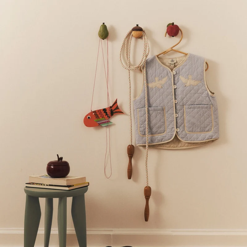 Ferm Living Apple Hand-carved Hook