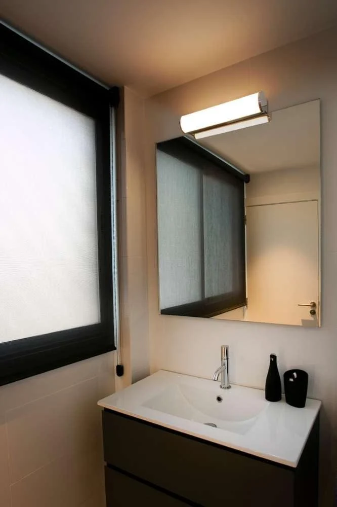 Réglette LED salle de bain DANUBIO 395 chrome