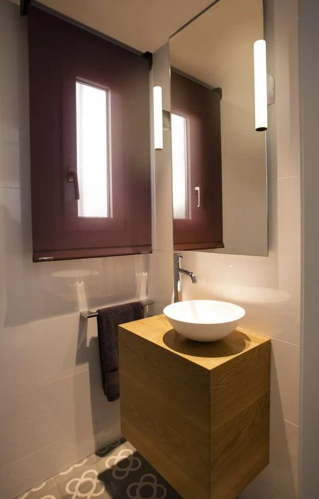 Réglette applique murale salle de bain VOLGA 310 chrome