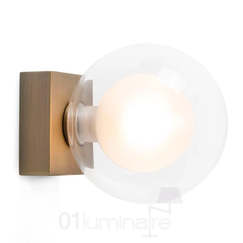 Applique murale salle de bain PERLA bronze