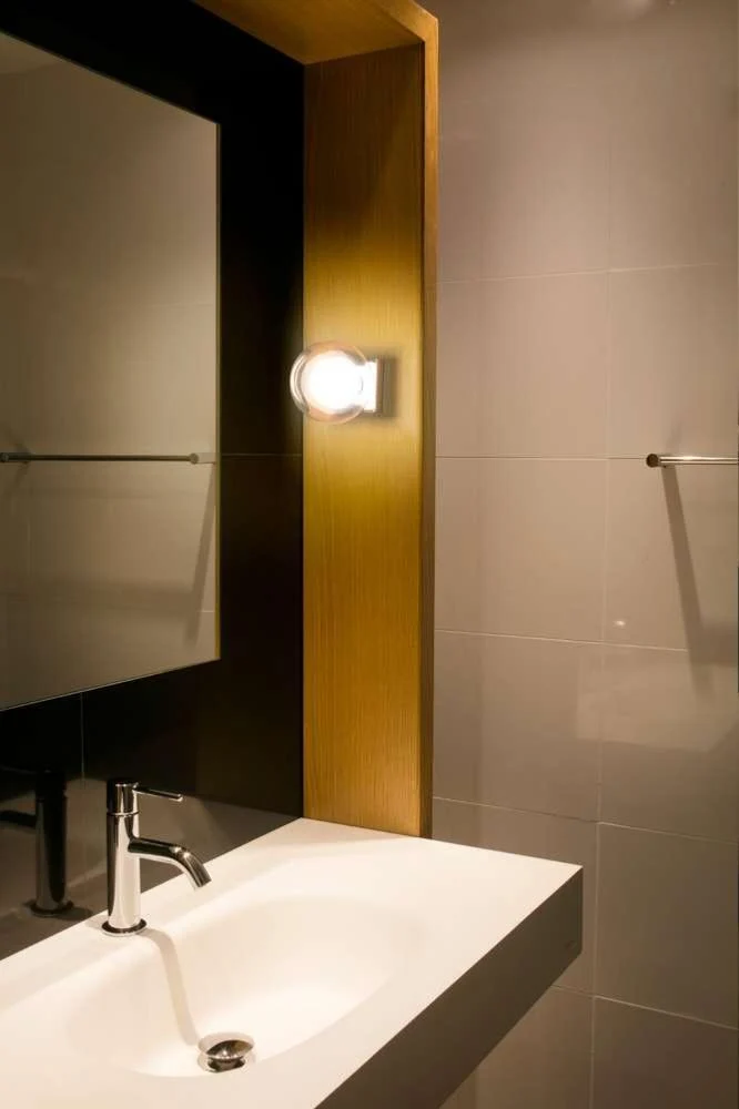 Applique murale salle de bain PERLA chrome