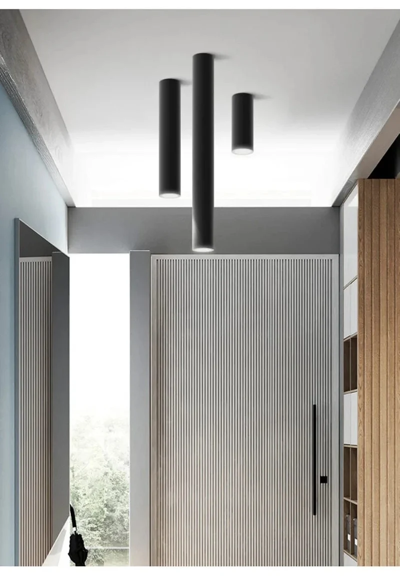 Plafonnier long tube LED