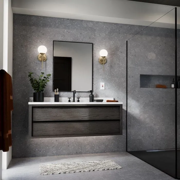 Applique Led Intérieur Dorée