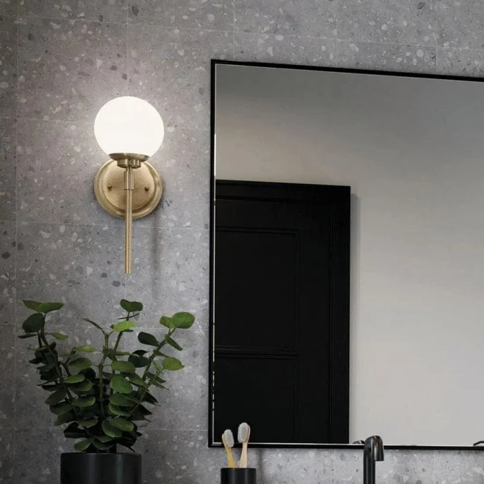 Applique Led Intérieur Dorée