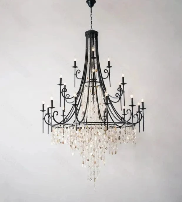 Lustre chandelier design chic