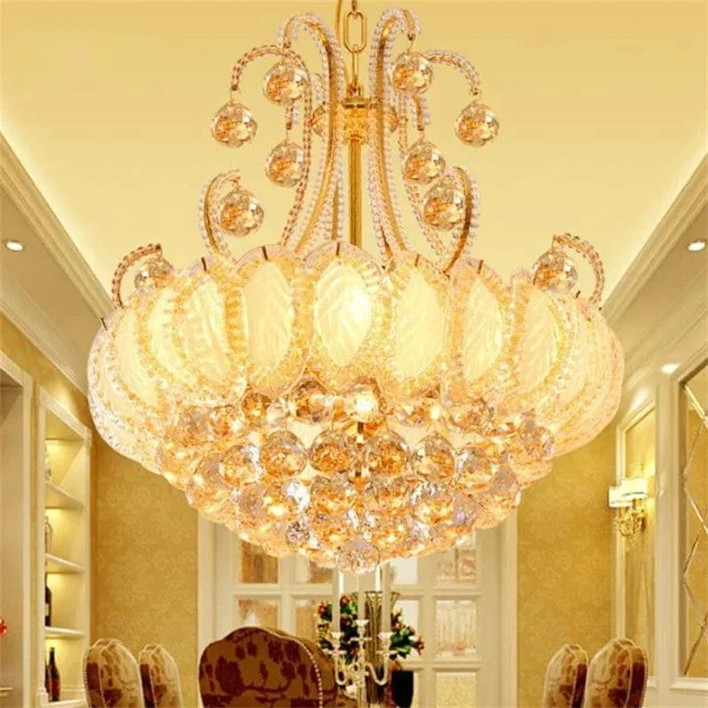 Chandelier lustre pour salle d'hotel