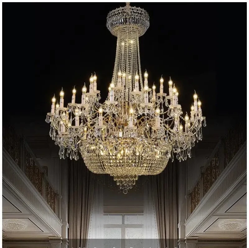 Grand Lustre Luxe pour Salon d'Hotel