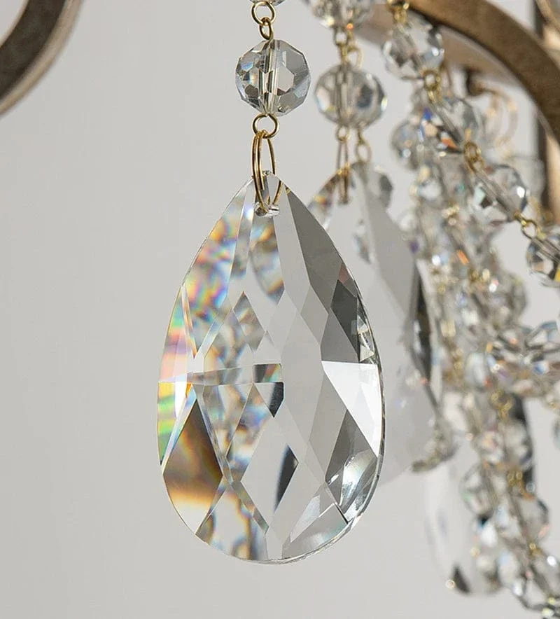 Lustre Chandelier en Argent