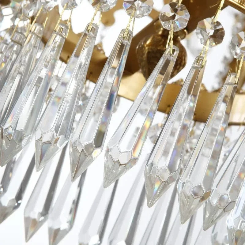 Lustre Chandelier en Laiton
