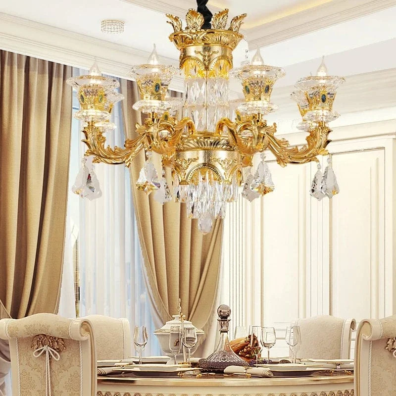 Chandelier Baroque pour Hotel de Luxe