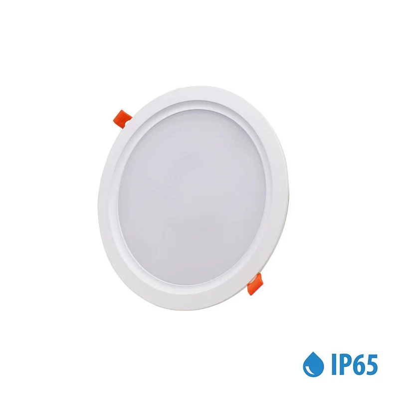 Spot LED Encastrable Plat Étanche 20W BLANC Transformateur Intégré