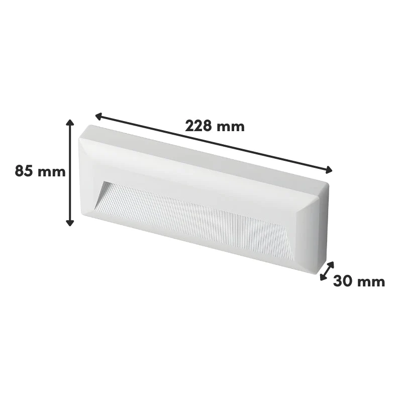 Balise LED Saillie CCT Étanche 5W BLANCHE - 3000K/4000K/6500K