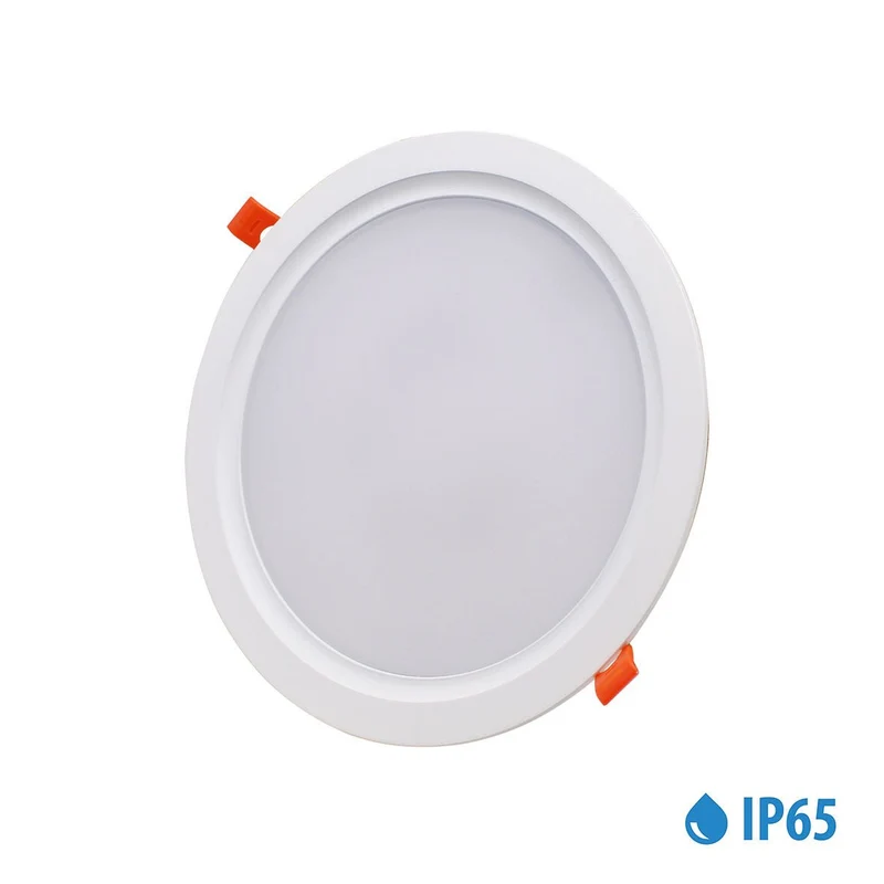 Spot LED Encastrable Plat Étanche 30W BLANC Transformateur Intégré