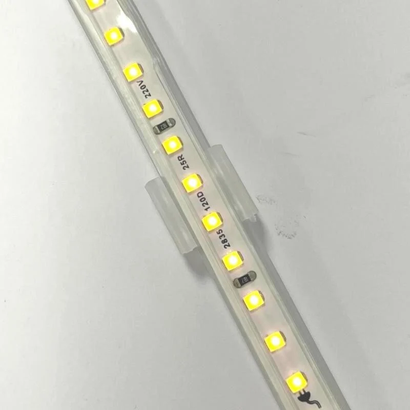 Support de Fixation Aluminium pour Néon LED Flexible 220V - Pack de 50