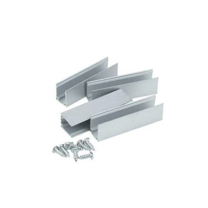 Support de Fixation Aluminium pour Néon LED Flexible 220V - Pack de 50