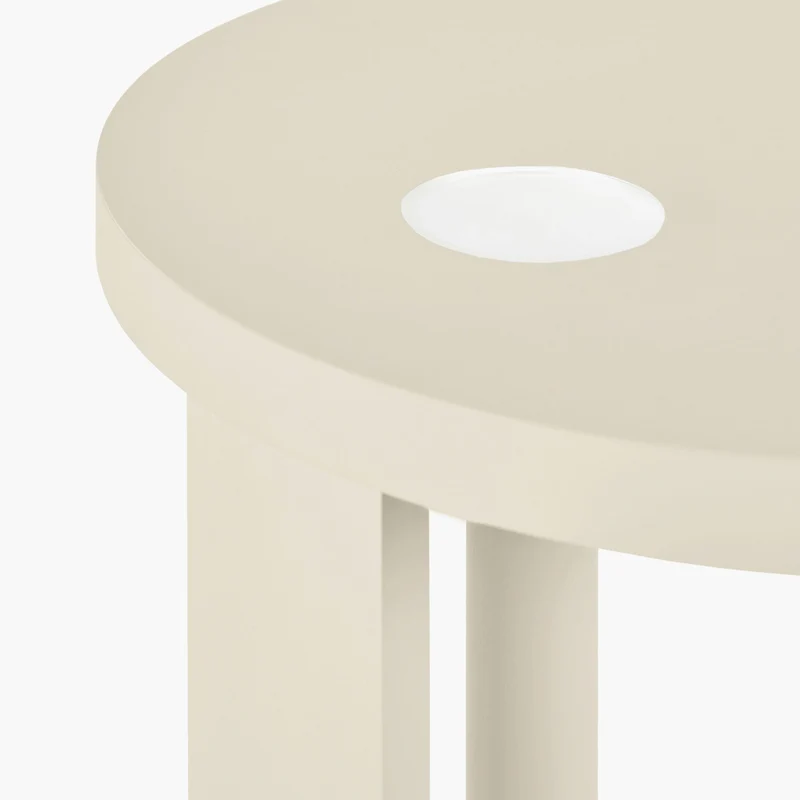Serax Aura Side Table L with LED Light