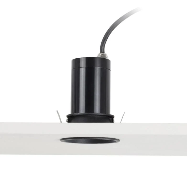 Spot encastrable FRESH IP65 noir