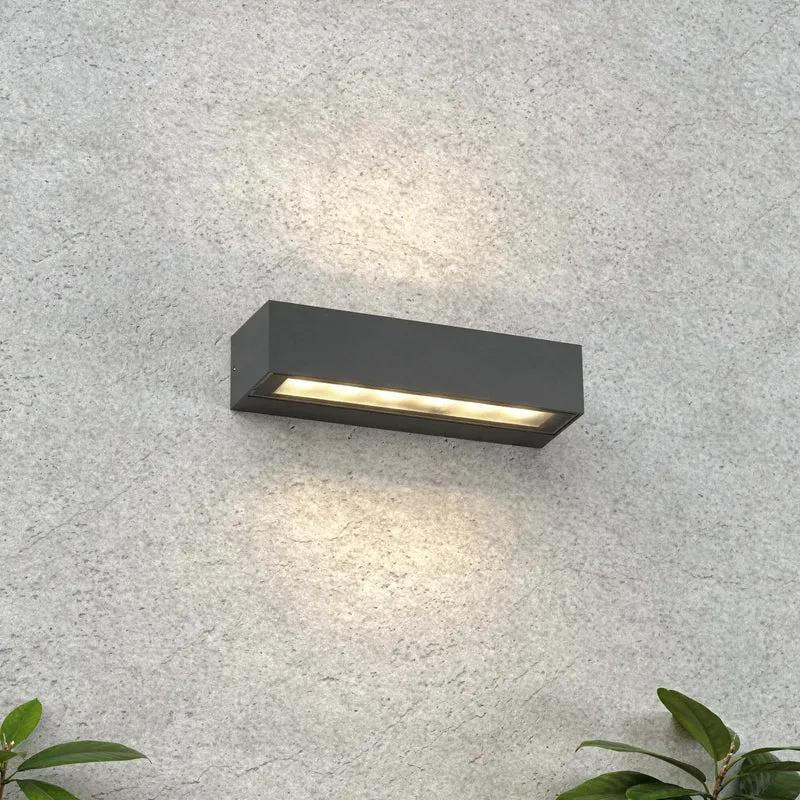 Doro applique LED extérieure anthracite IP65