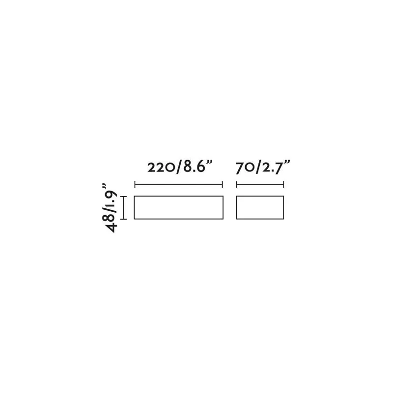 Doro applique LED extérieure anthracite IP65