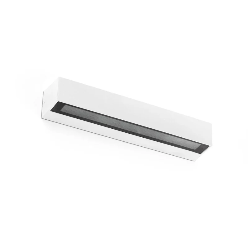 Applique d'extérieur LED DORO-28 gris foncé 28 W, lumière haut / bas, aluminium