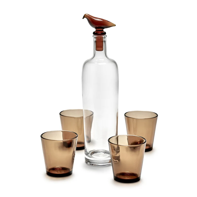 Serax Perch Carafe with Stopper by Kelly Wearstler