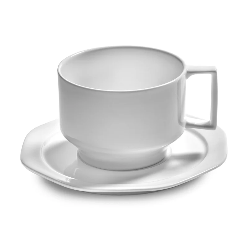Serax Alba Cappuccino Cup with Saucer