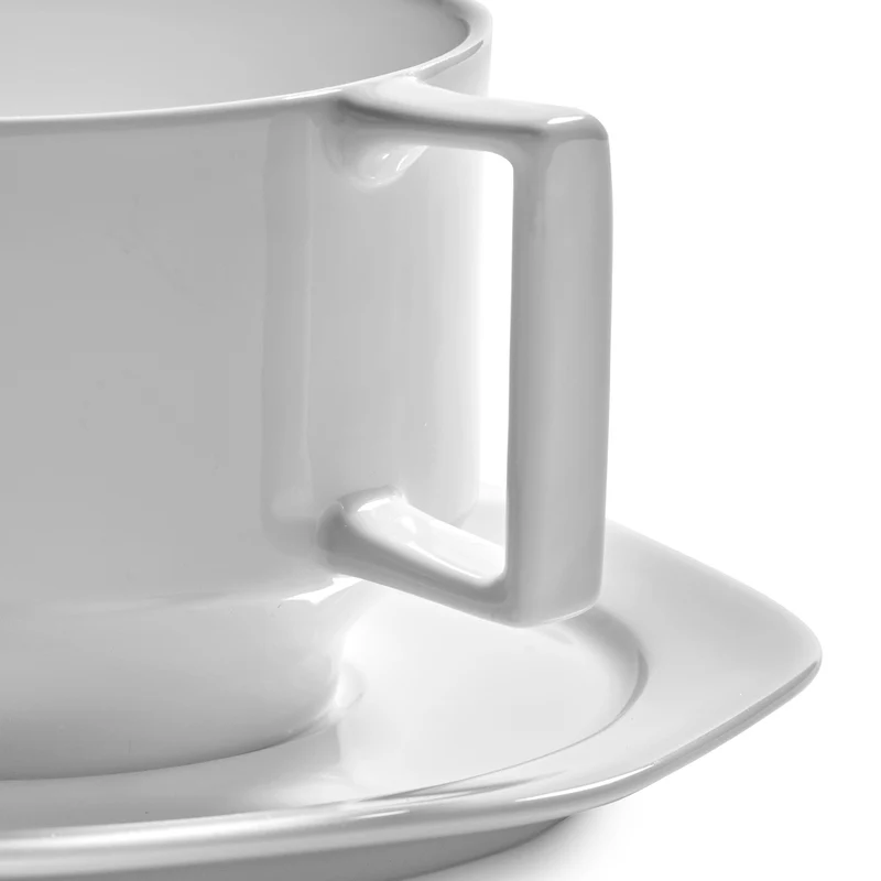 Serax Alba Cappuccino Cup with Saucer