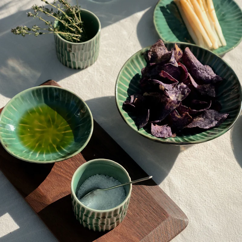 Serax Verde Lanza Bowl - Set of 2