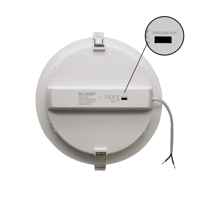 Spot LED Rond 18W Ø170mm Température Variable Dimmable - 3000K/4000K/6500K