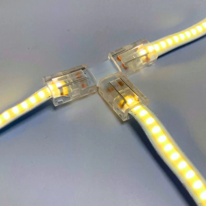 Connecteur T pour Ruban LED COB 8mm
