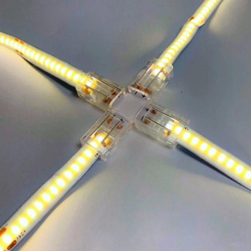 Connecteur X pour Ruban LED COB 8mm