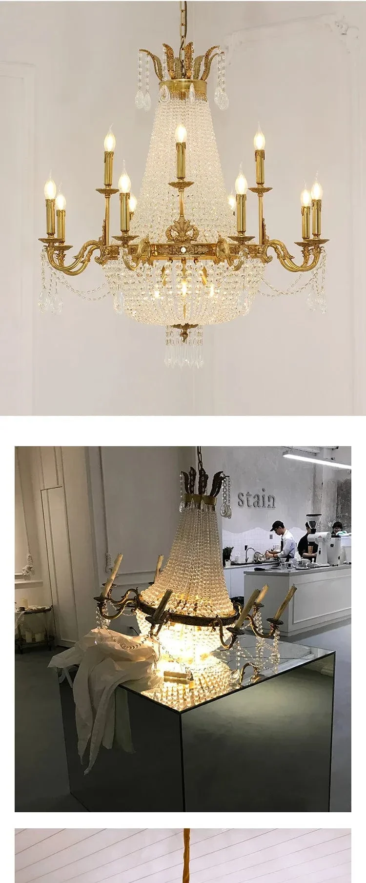 Grand Chandelier pour Grandes Salles