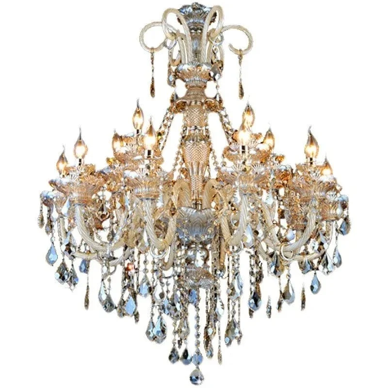 Lustre Chandelier Dore