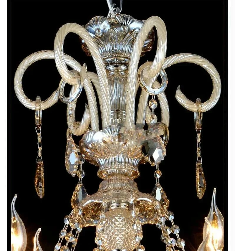 Lustre Chandelier Dore