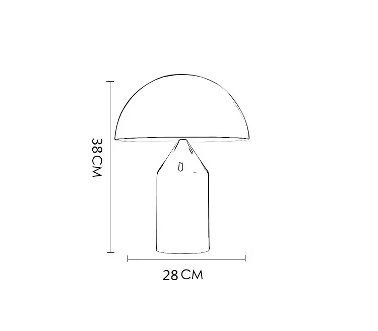 Lampe Champignon Moderne