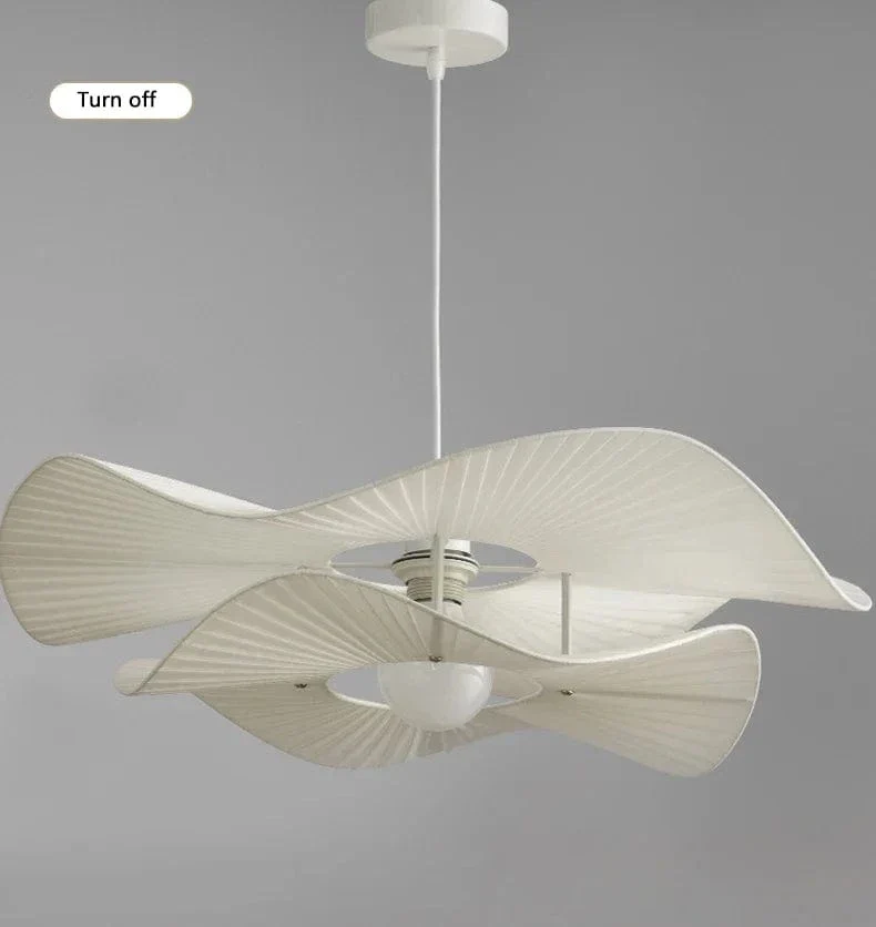 Grande Suspension Blanche Salon