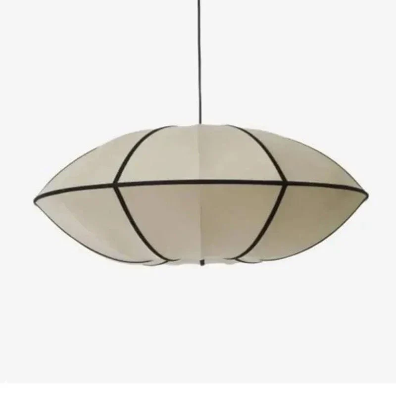 Suspension LED Médiévale Nordique – Lampe Zen en Soie pour Salon, Chambre & Décoration Maison