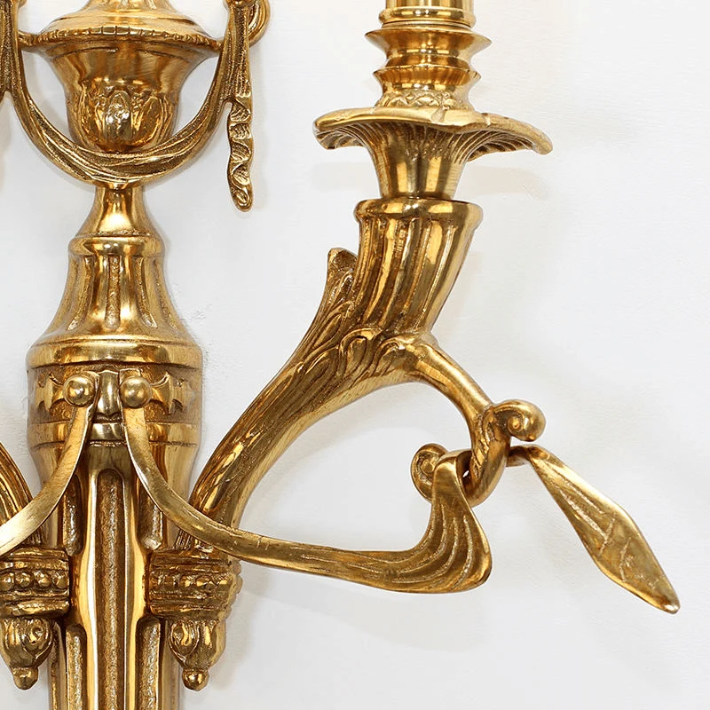 Applique Murale E14 Laiton Luxe