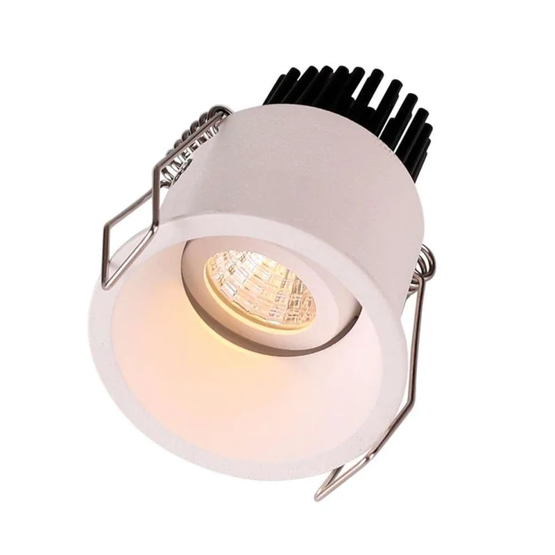 Mini spot encastrable orientable FOX Ø 50 mm LED 5W blanc