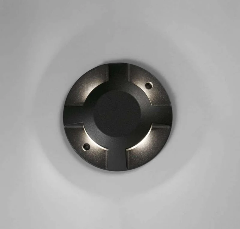 Spot sol extérieur de surface Ø 200 mm LOTH-4L IP67