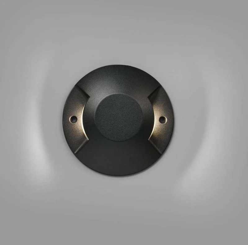 Spot sol extérieur de surface Ø 200 mm LOTH-2L IP67