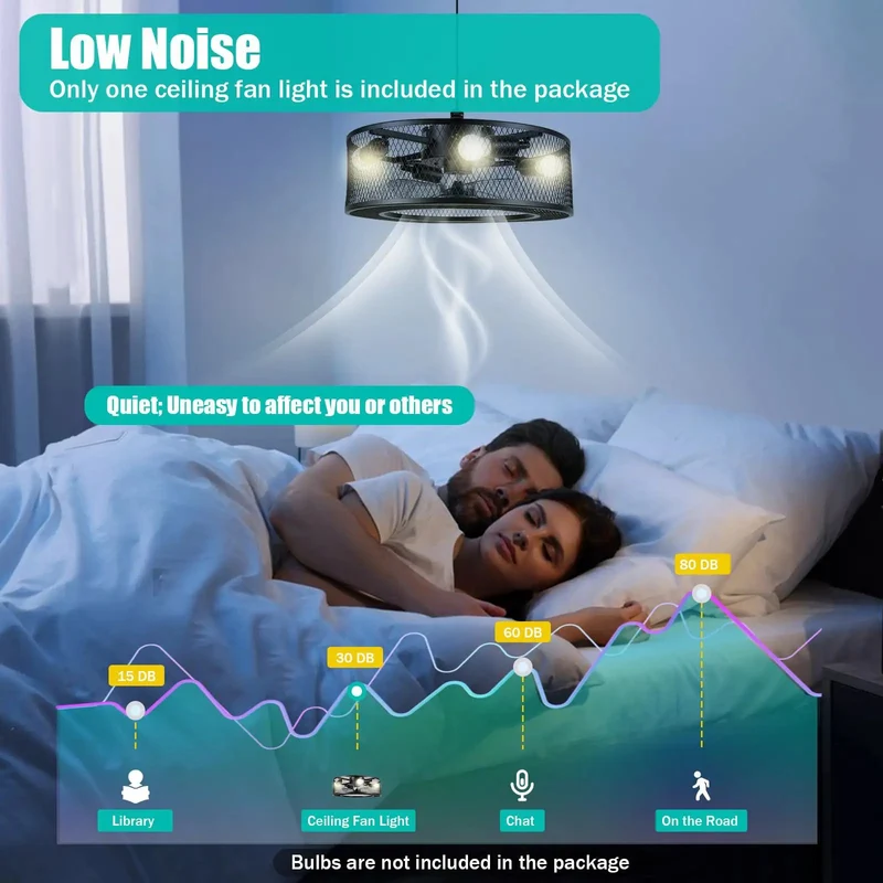 18 Inch Modern Flush Mount Ceiling Fan With Light 3 Speed Settings Whisper Quiet Spin Heavy Duty Iron Frame Rust Resistant Pure Copper Motor Smooth Airflow For Bedrooms And Living Rooms