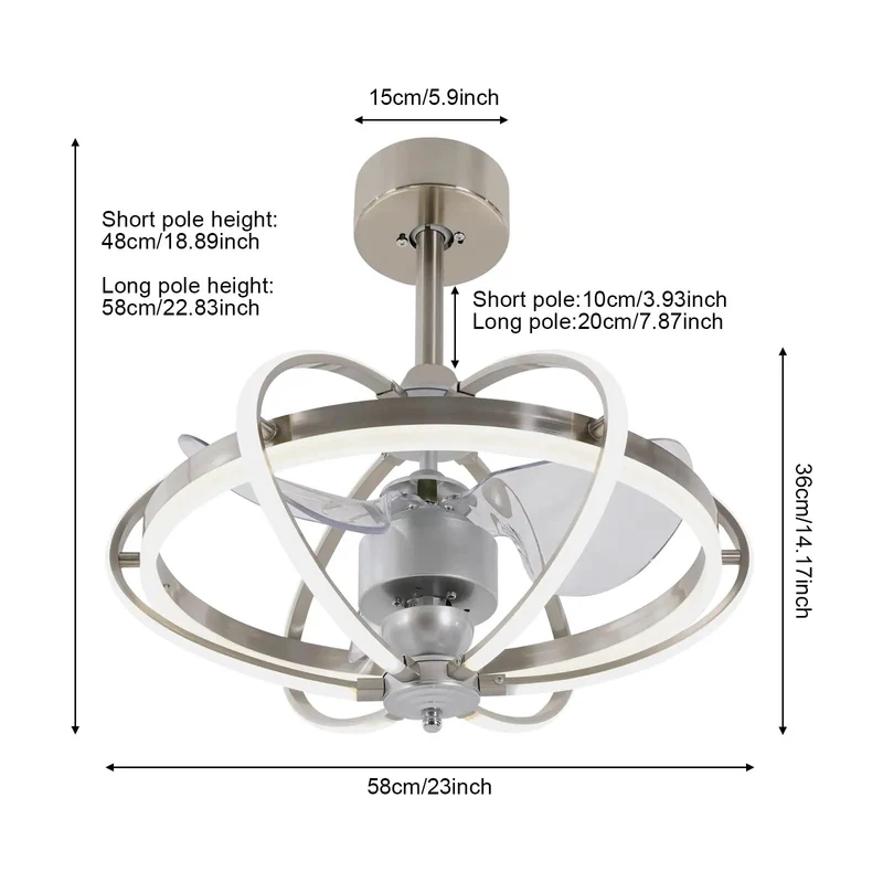 Slick Modern Ceiling Fan Light With Wireless Remote Control Three Blade Setup And Knockout Durability Delivering Hella Smooth Six Speed Airflow For A Total Space Upgrade