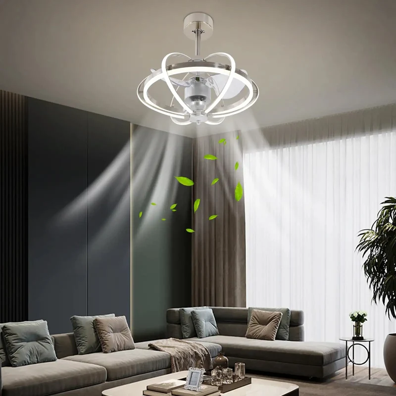 Slick Modern Ceiling Fan Light With Wireless Remote Control Three Blade Setup And Knockout Durability Delivering Hella Smooth Six Speed Airflow For A Total Space Upgrade